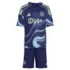 Maglia Ajax Amsterdam Bambino Trasferta Divisa 2025-26 Maglia Ajax Amsterdam Bambino Trasferta Divisa 2025-26